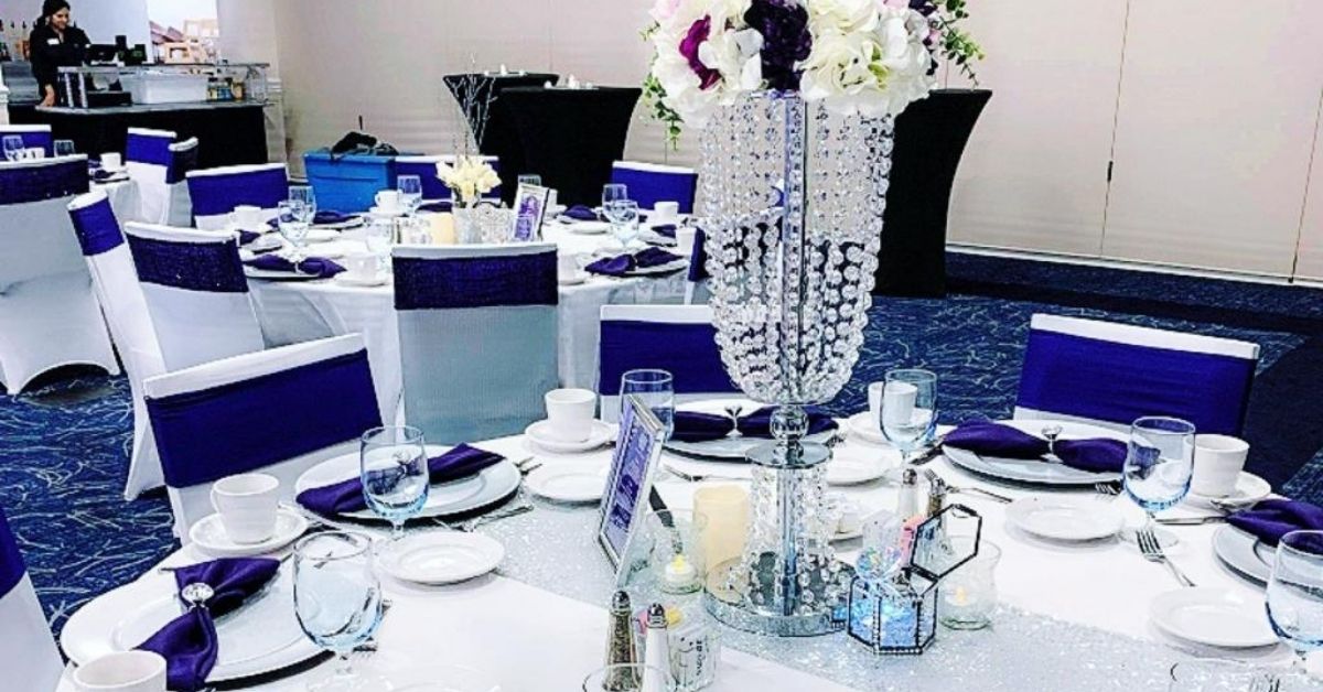 Sacramento Wedding Reception Decorations