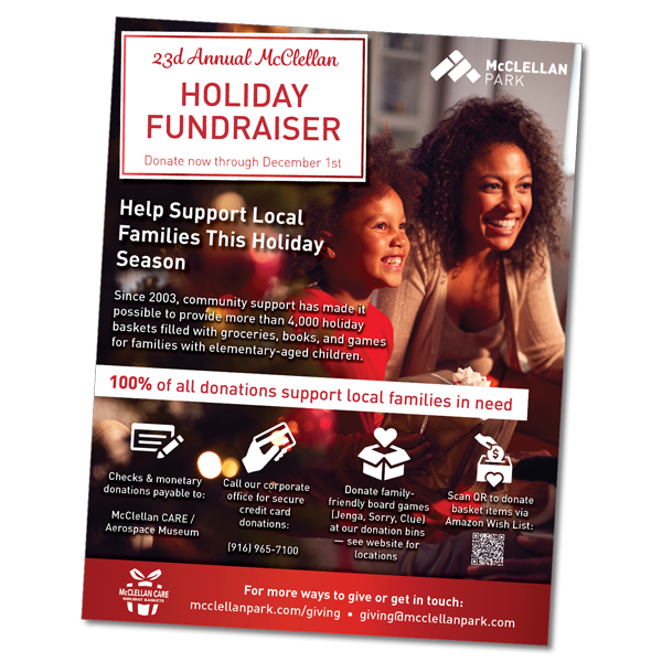 Holiday Fundraiser Flyer